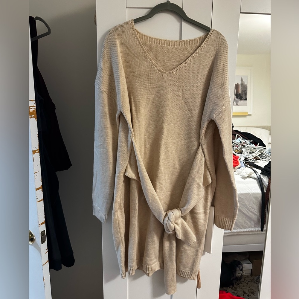 Sweater dress